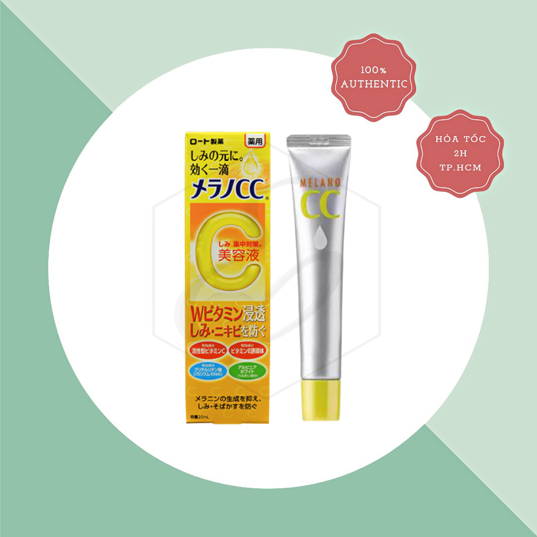 Tinh Chất Dưỡng Trắng Da Trị Thâm Rohto Melano CC Serum 20ml